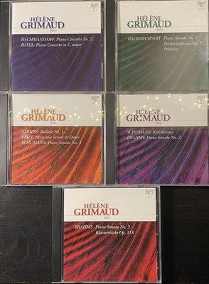 5CDs Helene Grimaud spielt Chopin Brahms Ravel Rachmaninow Schumann Liszt