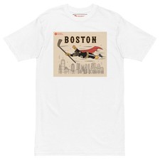 Boston Hockey Bear: Superhero Bear - Boston Hockey Pride Tee