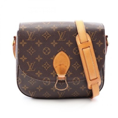 LOUIS VUITTON Saint Cloud GM Shoulder Crossbody Bag M51242 Monogram Leather LV
