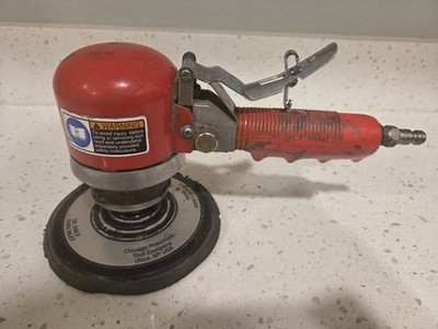 Chicago Pneumatic 6'' Dual Action Sander CP870 Made in USA 10,000 rpm (2)