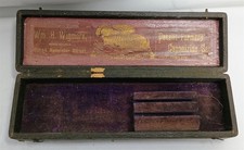 Antigua Caja Vacía Wm.H.Wigmore Patente Agricultores Juego Caponizador Aves Capon