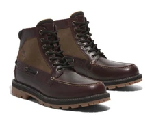 Mens Timberland Britton Road Mid Lace Boot - BURGUNDY, Size 9