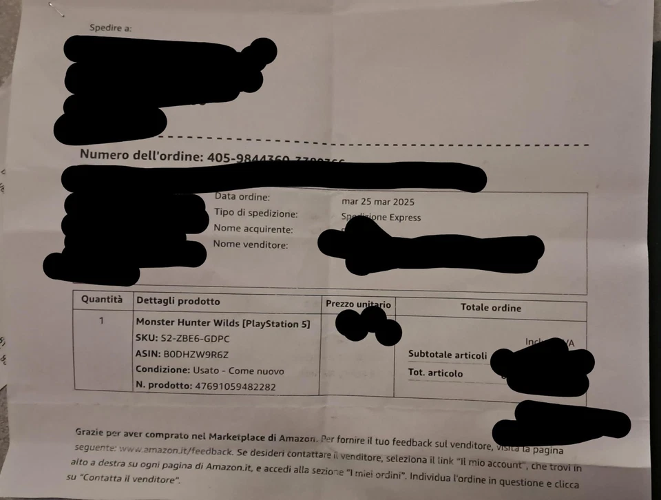 Monster Hunter Wilds PS5 (2025), foto 2 di 2