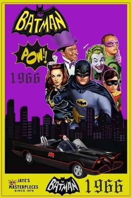 Batman Poster 20X30 Masterpiece by Jaye 1966