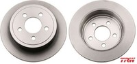 2X Bremsscheibe TRW DF6386 2 Bremsscheiben Hinterachse Hinten FüR Jeep