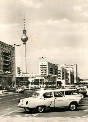 Berlin TV Tower Alex Karl Marx Avenue