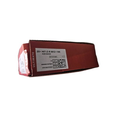 20 Stk. HILTI Ankerstange  HIT-Z-R M12x196 (Edelstahl A4)