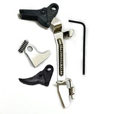 COMPLETE Glock V2 Trigger Kit with Steel (2 Shoe + 1 Bar + 1 Trip + 2 Springs)