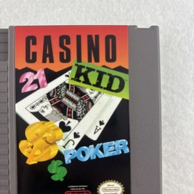 Casino Kid &ndash; NES &ndash; Complete with Box, Manual & Cartridge &ndash; 1989 Sofel &ndash; Tested