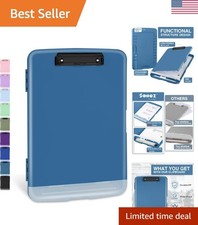 Clipboards with Storage, High Capacity Clip Boards 8.5x11 with Pen Holder, He...