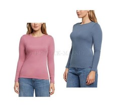 NEW WOMEN'S EDDIE BAUER CLASSIC LONG SLEEVE SOFT BRUSHED TEE SHIRT  VARIETY