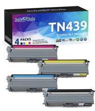 New SET OF 4 Super High Yield 9000 Pages Brother TN439 Compat Toner w/ Chips