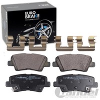 Eurobrake BremsbelÄGe Satz Hinterachse Vorderachse Passend FÜR Hyundai Accent