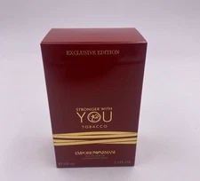 New Sealed Stronger â With You. Tobacco 100ml / 3.4oz Men's Perfume Cologne