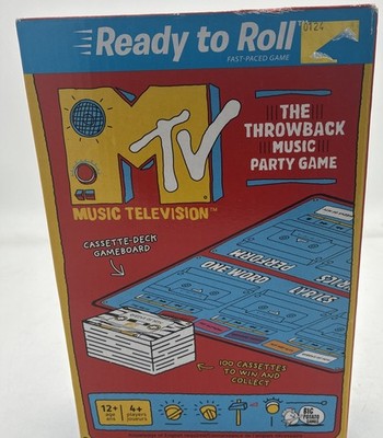 MTV Game, Ready To Roll The Throwback Music Party Game Sealed