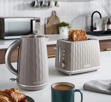 Morphy Richards Vapour 2 Slice Toaster & Kettle Set. Kitchen Appliances Full Set