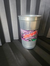 mtn dew purple thunder aluminum cup