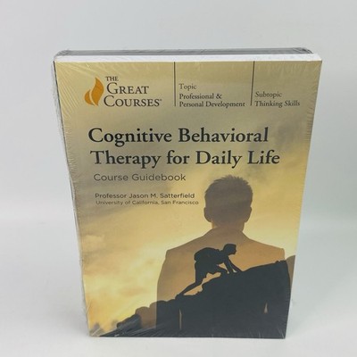 Great Courses: Cognitive Behavioral Therapy for Daily Life DVD & Guide Book NEW!