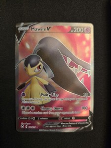Pokémon TCG Mawile V (Full Art) Sword & Shield - Silver Tempest 178/195 Holo NM