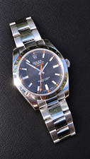 2008 Rolex Milgauss 116400 Black Dial Non-GV Stainless Steel Watch