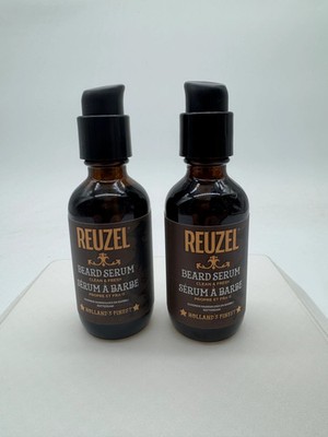 2 Pack Reuzel Beard Serum Clean and Fresh Serum A Barbe 2 fl oz