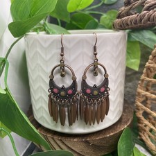 2.95  Earring Set Bohemian Retro Ethnic Tribal Dangle Drop New Free Ship B8623