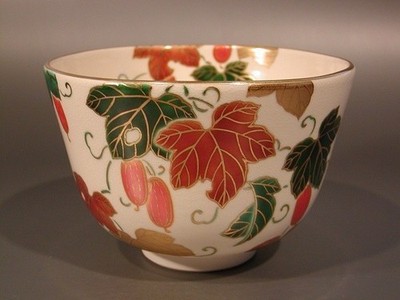 MTO Japanese Tea Ceremony Chawan Snake Gourd Sagami Ryusen Neu