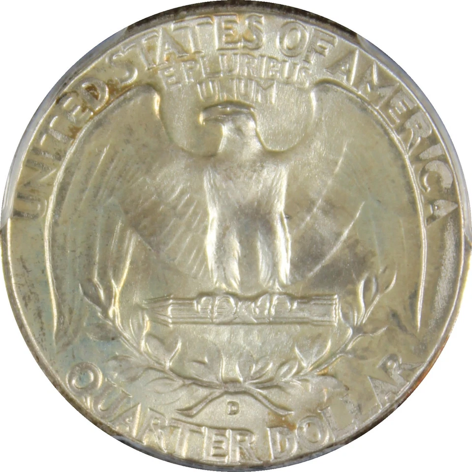 1942-D MS67+ Washington Quarter, CAC, PCGS 25363761 - Image 2 of 4