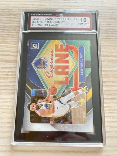2020-21 Panini Donruss Optic #3 Stephen Curry Express Lane KSA 10