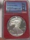 1986 S $1 American Silver Eagle 1oz NGC PF 69 Ultra Cameo - Red Core