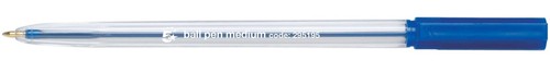 5 Star Office Ball Pen Clear Barrel Medium 1 0mm Tip 0 7mm Line Blue 1 5-star-office-ball-pen-clear-barrel-medium-1-0mm-tip-0-7mm-line-blue-1