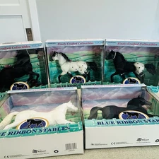 Lot Of 5 - Blue Ribbon Stables Model Horses - Unopened In Original Packaging