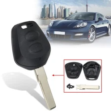 2 Button Key Fob Case Shell Replacement Repair For Porsche 911 996 Boxster S 986