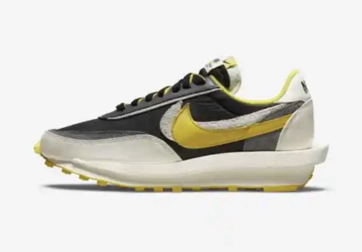 SACAI X NIKE Nike x Sacai x Undercover LD Scarpe Waffle 'Black Bright Citron' (DJ4877 001)
