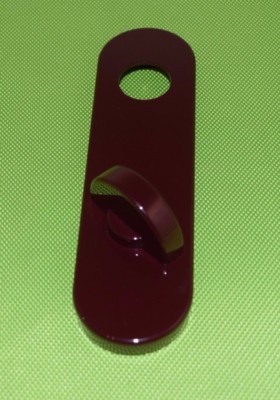 HEWI WC- Kurzschild  230.23ENR Polyamid E-Technik bordeauxrot
