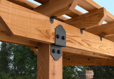 OZCO OWT 56610 8  Post To Beam P2B-LS-8 Laredo Sunset Ornamental Wood Ties