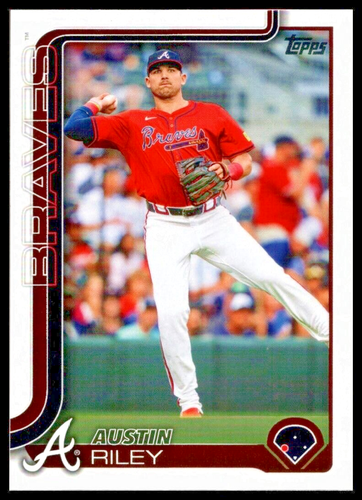 2025 TOPPS #54 AUSTIN RILEY ATLANTA BRAVES | eBay