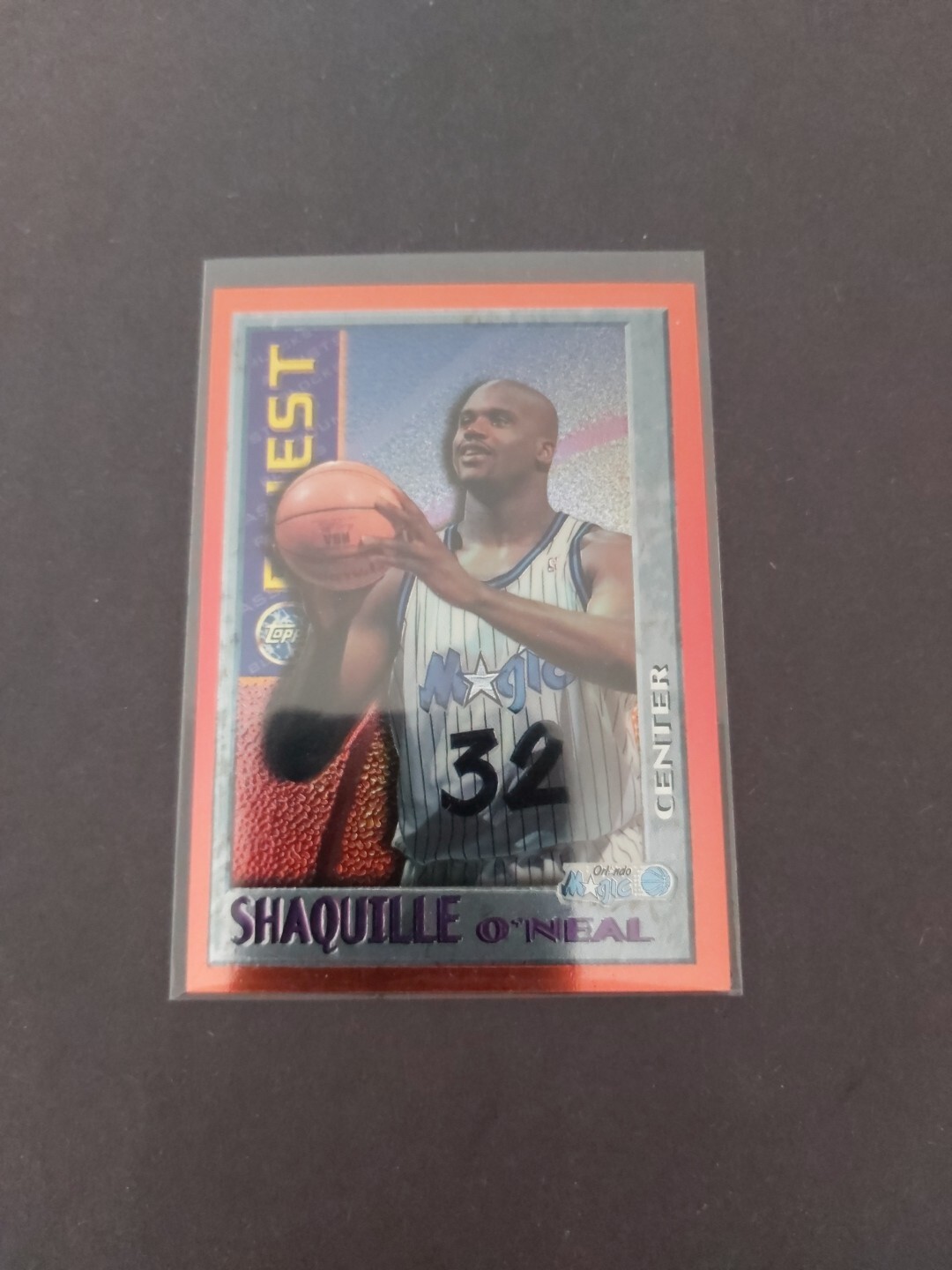 Shaquille O'Neal 1995 Topps Finest #M22 Mystery Price Guide