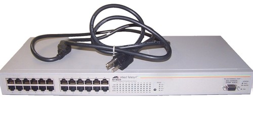 Allied TelesIS 8000S/24 AT-8000S Switch 24 port managed 10/100 +
