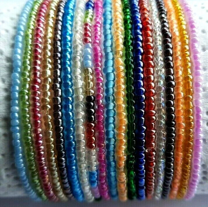 Seed Bead Bracelets and Anklets