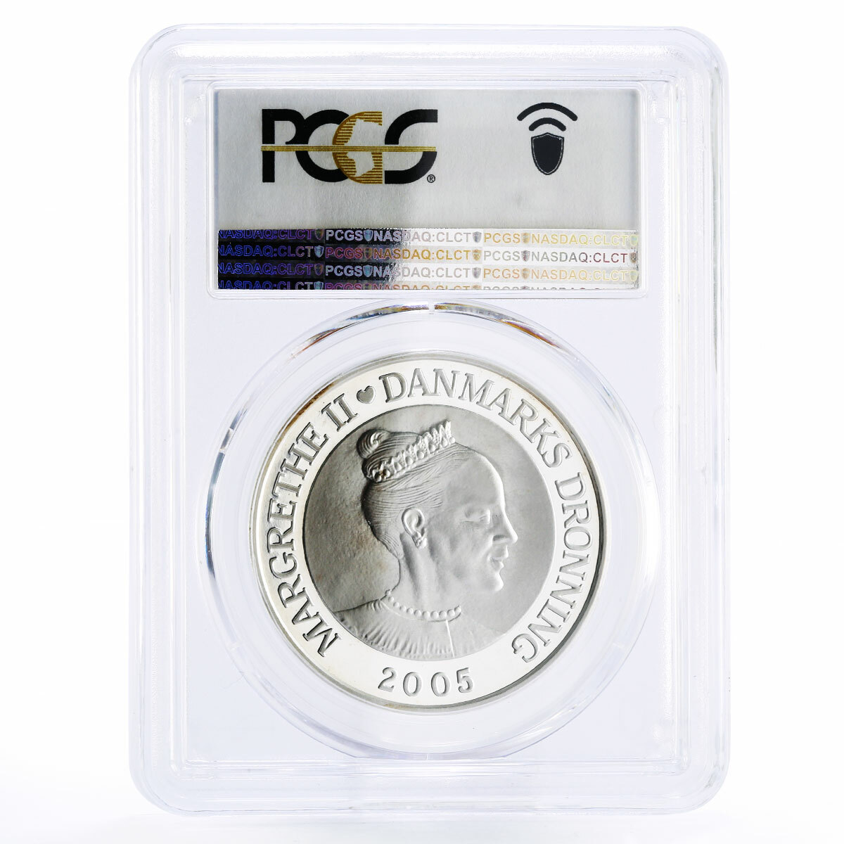 Denmark 10 kroner Hans Christian Andersen Ugly Duck PR68 PCGS coin