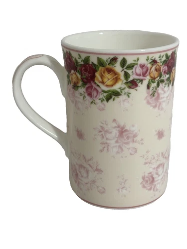 ROYAL ALBERT MUG Old Country Roses Peach Damask Mug 