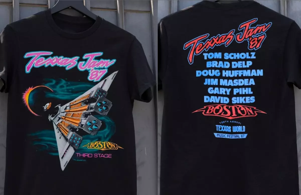 Boston top band shirt