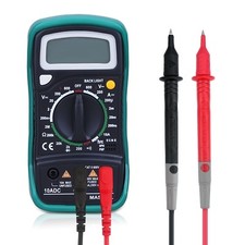 Multimeter Digital with Ohm AC/DC Volt Amp and Diode Transistor Semiconductor 