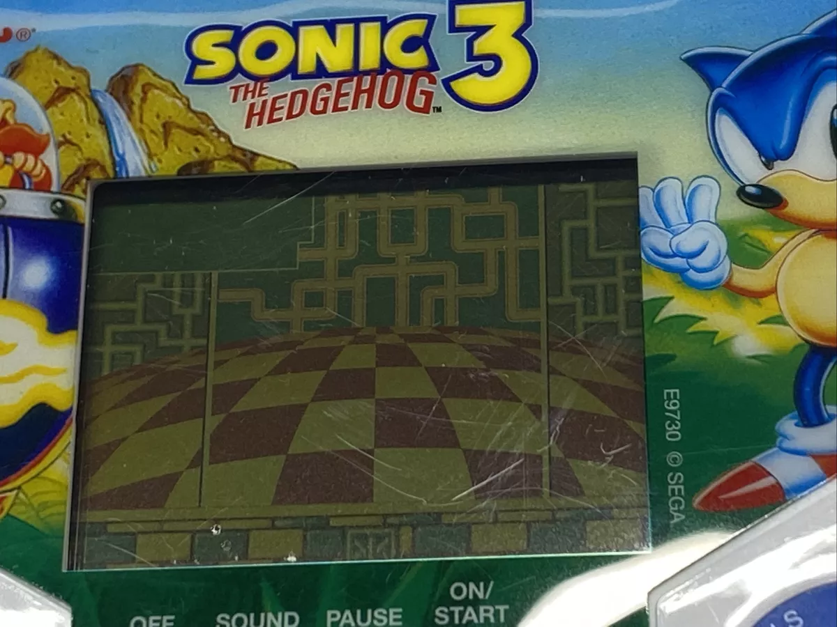 Mini Game Sonic The Hedgehog 3 Tiger Eletronics Retro Hasbro