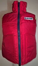 Sea Gear by Delta Designs Class III Flotation Device Vintage Adult XS Red NEW
