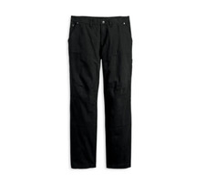 Harley Davidson Mens Mechanic Woven Carpenter Pants 40x34 Black Jeans 96000-23VM