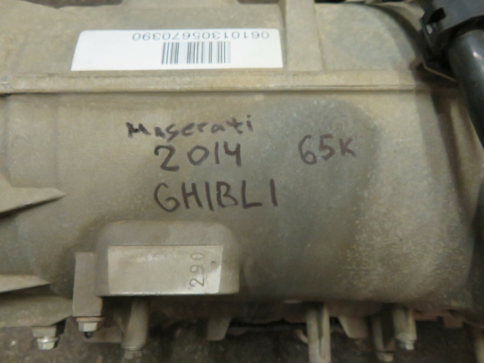 Maserati Ghibli 2014-2017 Transmission