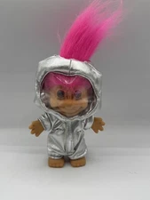 ASTRONAUT - 5" Russ Troll Doll - Pink Hair Toy Vintage