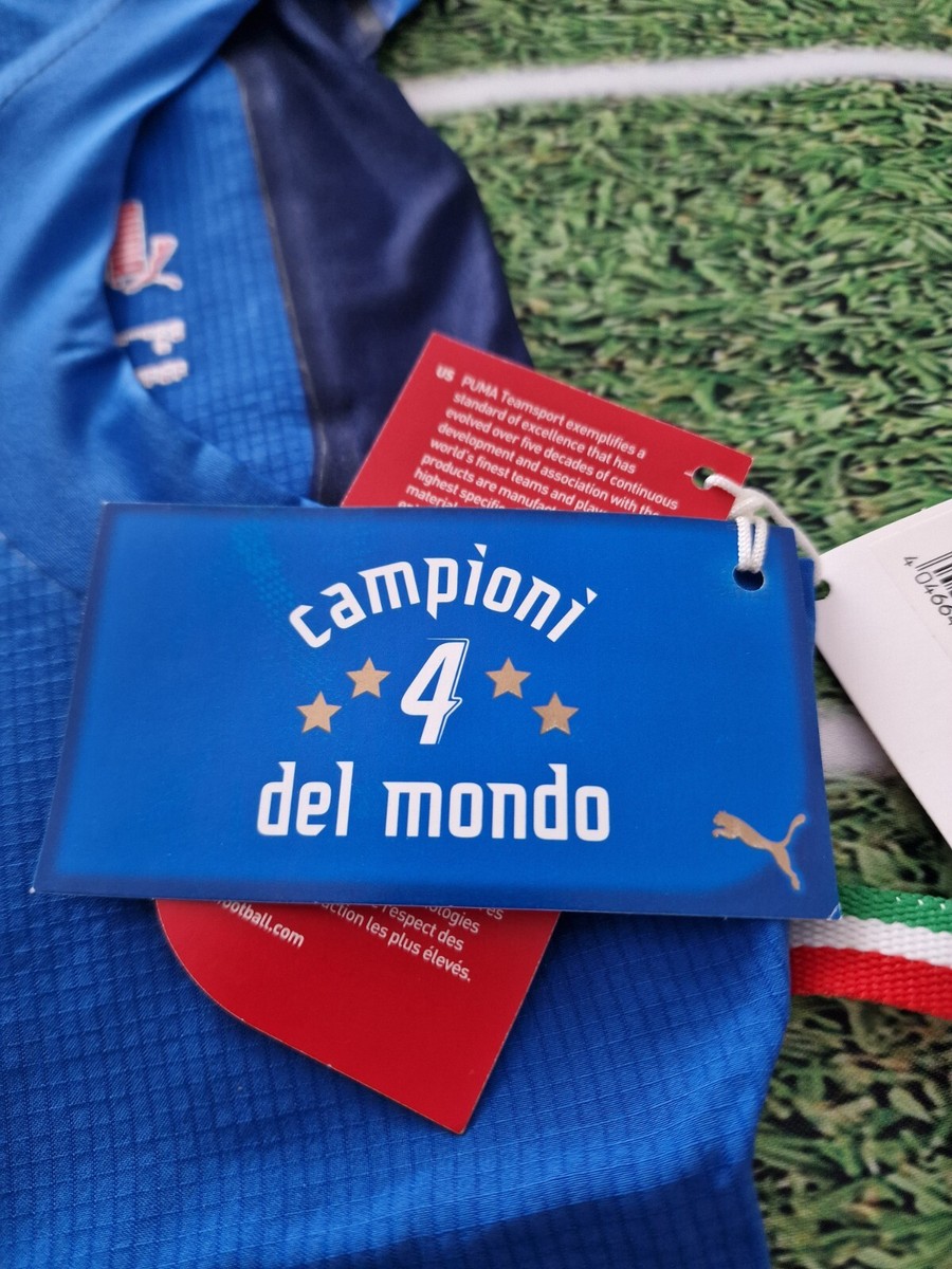 Italy Puma Shirt 2006 Celebrative World Cup Victory Signed Team XL